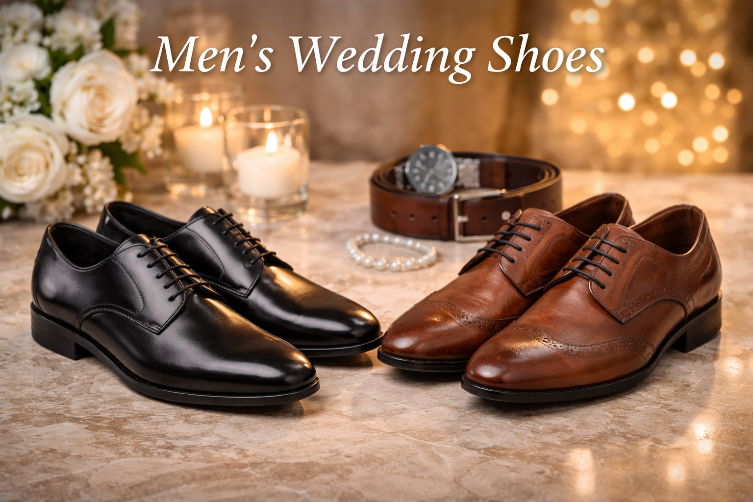 You are currently viewing Men’s Wedding Shoes: Choosing the Perfect Pair for Your Big Day