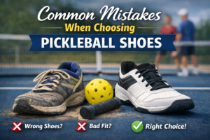 Read more about the article Common mistakes when choosing pickleball shoes