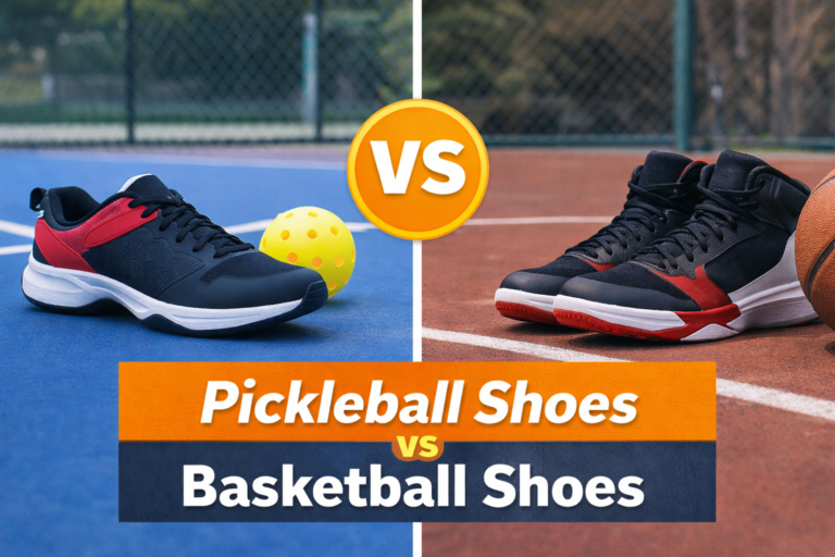 pickleball shoes vs basketball shoes comparison