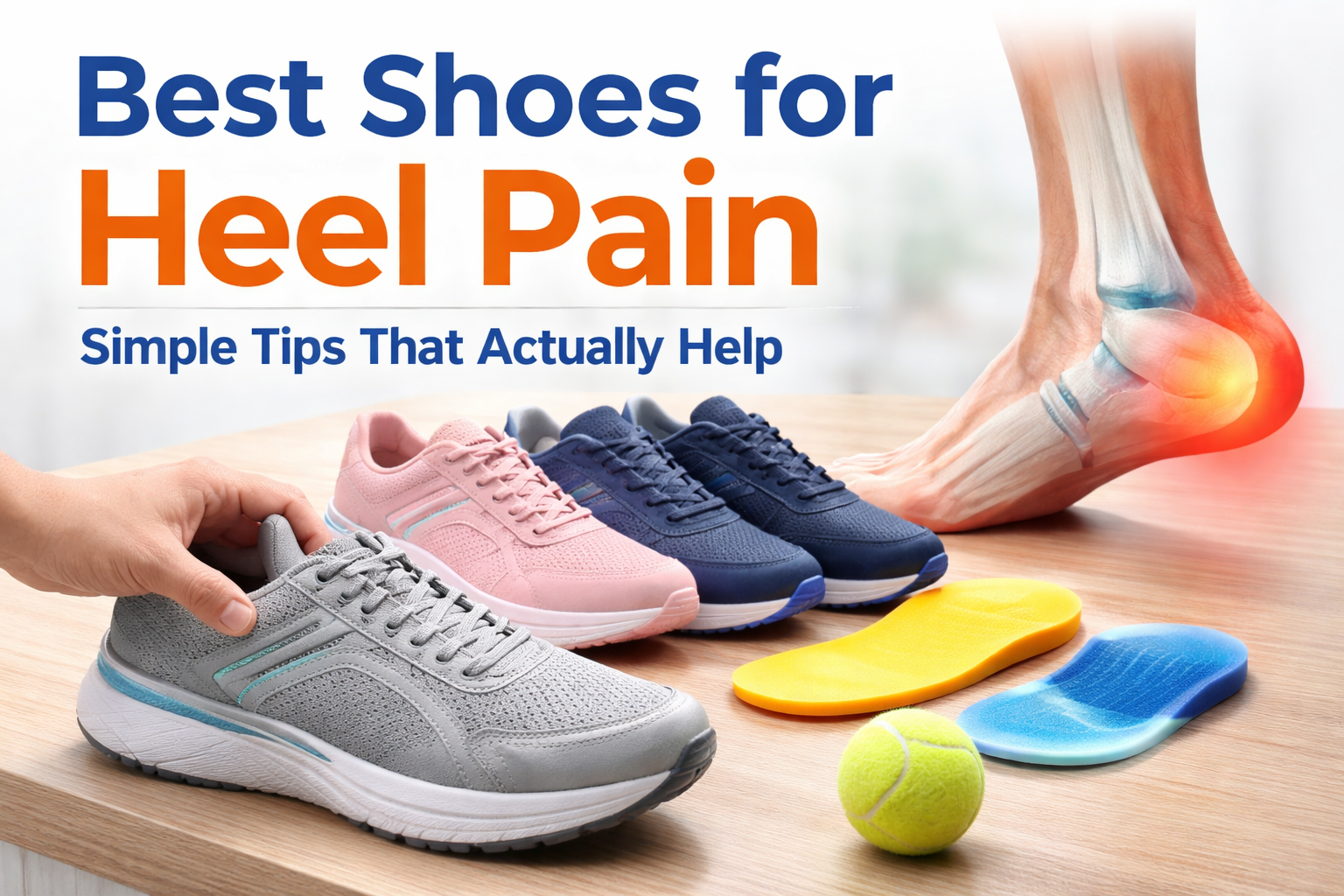 You are currently viewing Best Shoes for Heel Pain: Simple Tips That Actually Help